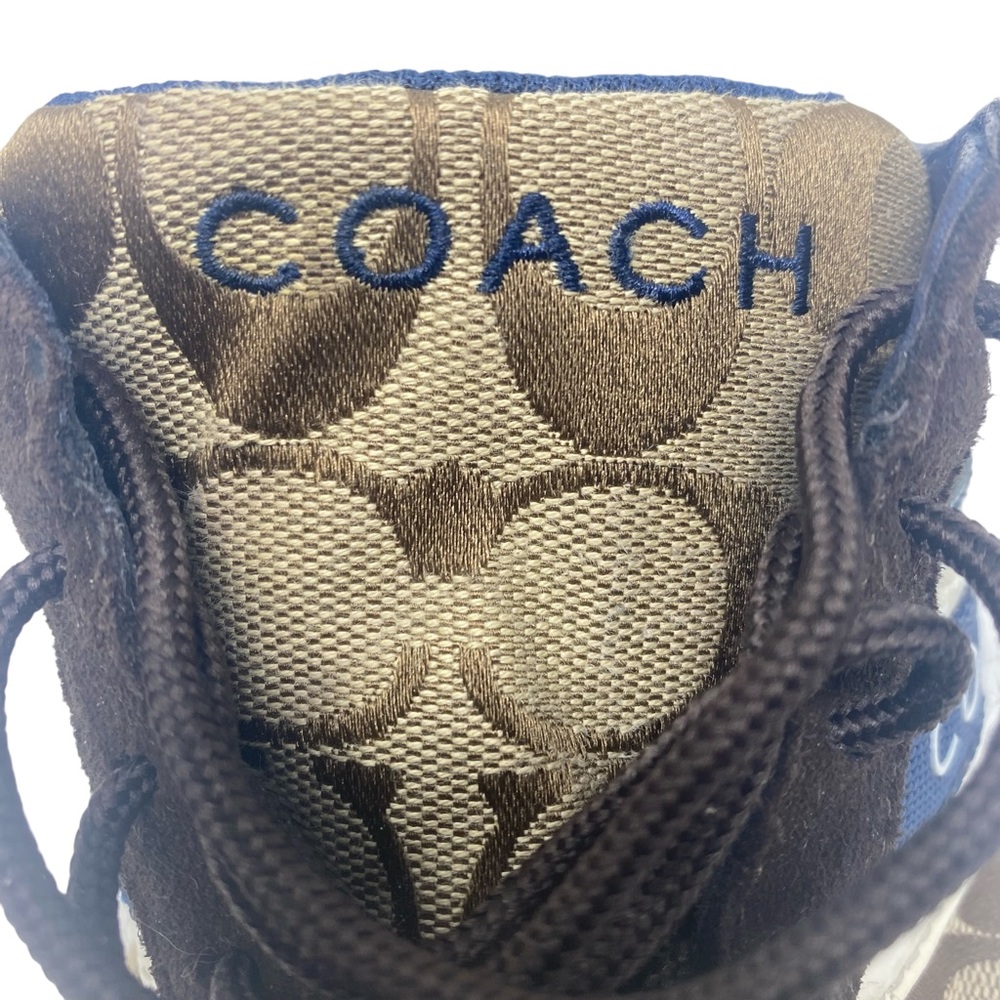 Coach Womens JAYME Signature Lace Up Sneaker Running Shoe Size 8 - Picture 6 of 11